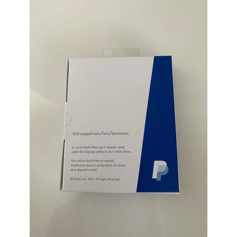PayPal Mobile Credit‎ Card Reader MasterCard Visa Discover American Express NIB